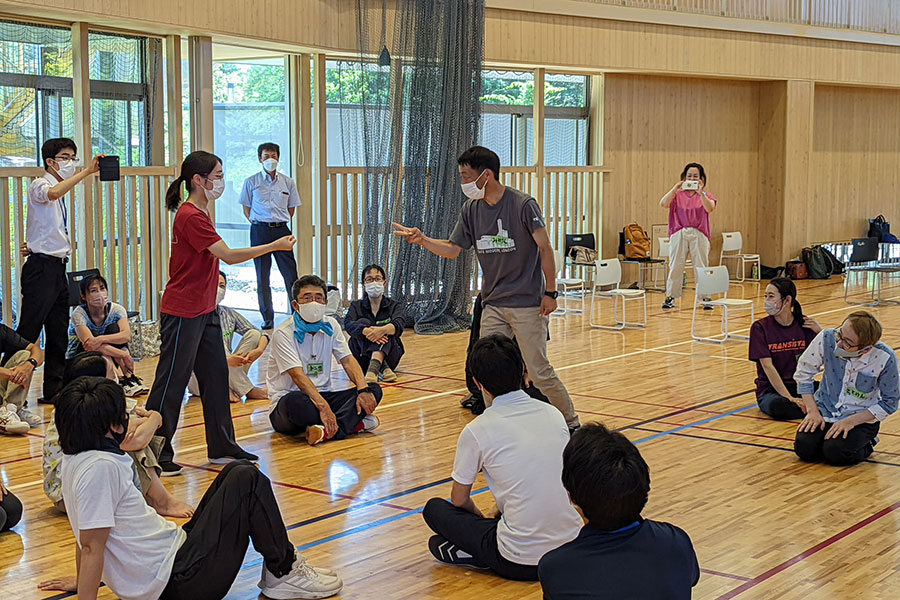 写真：「演劇による学び」推進事業