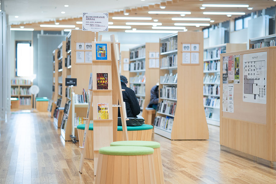 写真：大桑村図書館