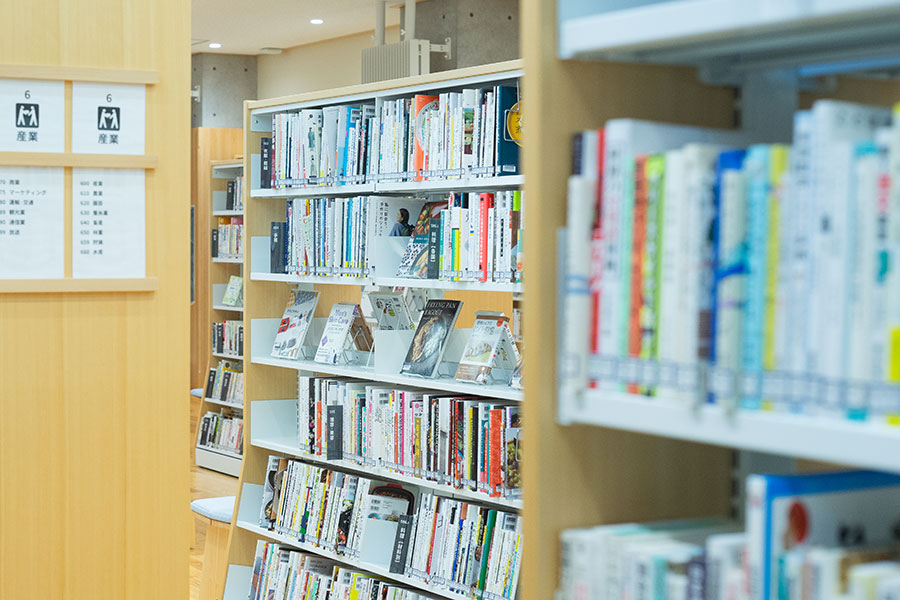 写真：大桑村図書館