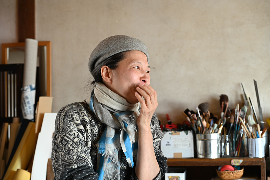 写真：自由な表現をはぐくむ「アトリエももも」の挑戦