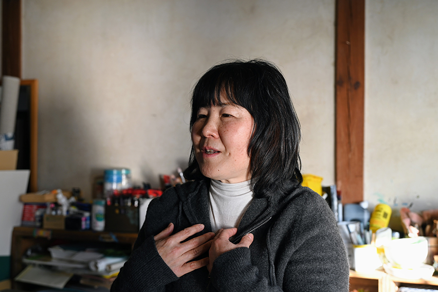 写真：自由な表現をはぐくむ「アトリエももも」の挑戦