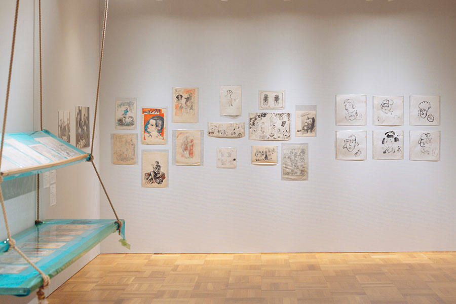 写真：「望月桂　自由を扶くひと」展
