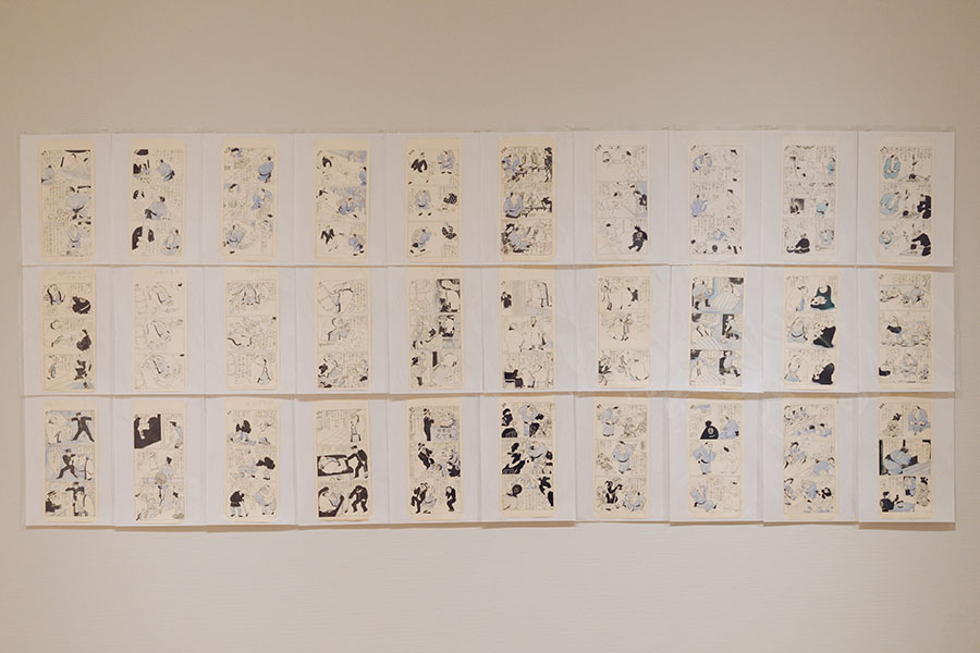 写真：「望月桂　自由を扶くひと」展