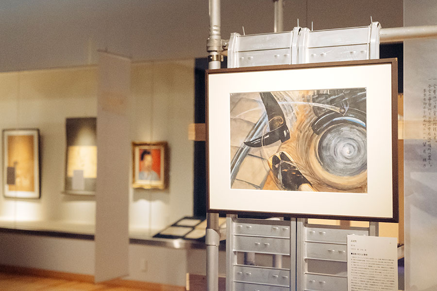 写真：「望月桂　自由を扶くひと」展